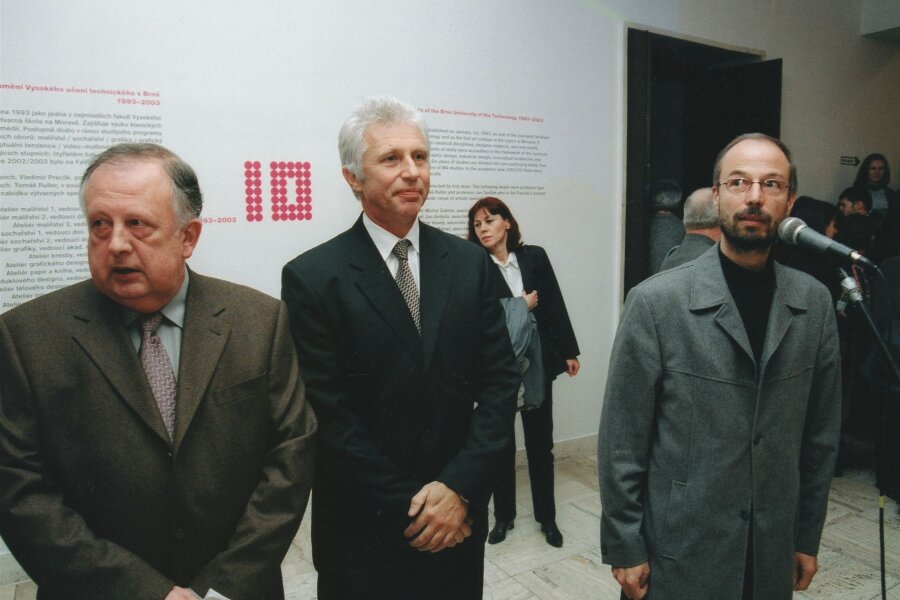 zleva Jan Sedlák, Jan Vrbka, Radek Horáček